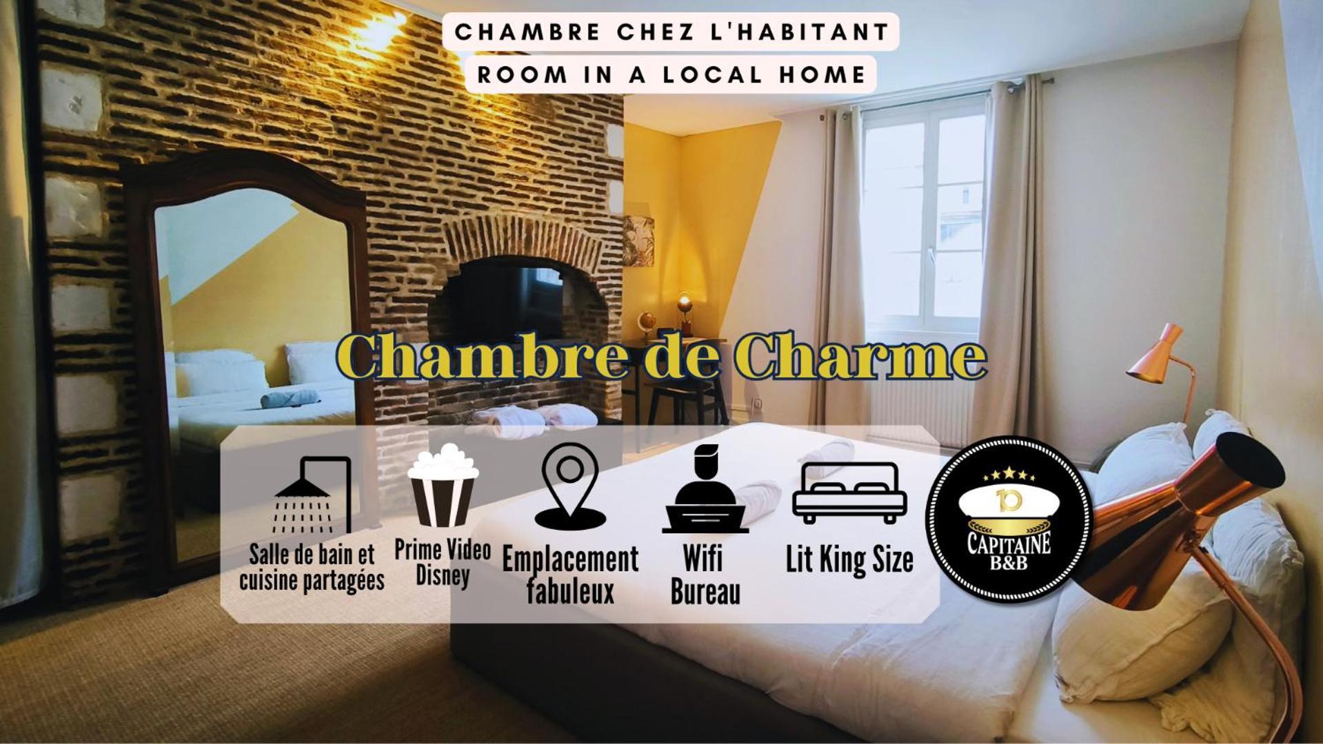 Chambre Privee Confort Charme Hypercentre Chez L'Habitant Troyes Eksteriør bilde